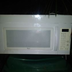 Whirlpool Above Stove Microwave 