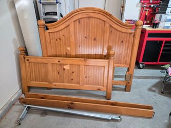 Bedroom Set! Queen or Full Size Bedframe, Dresser with Mirror, and Nightstand