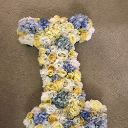 34 Inch Styrofoam Floating Letters Spelling “ “I DO”.