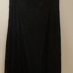 Black Lace Dress Size Small