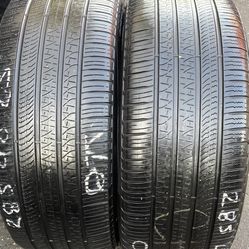 2 Llantas Usadas Pirelli Scorpion Zero 285/40/23 $170 El Par