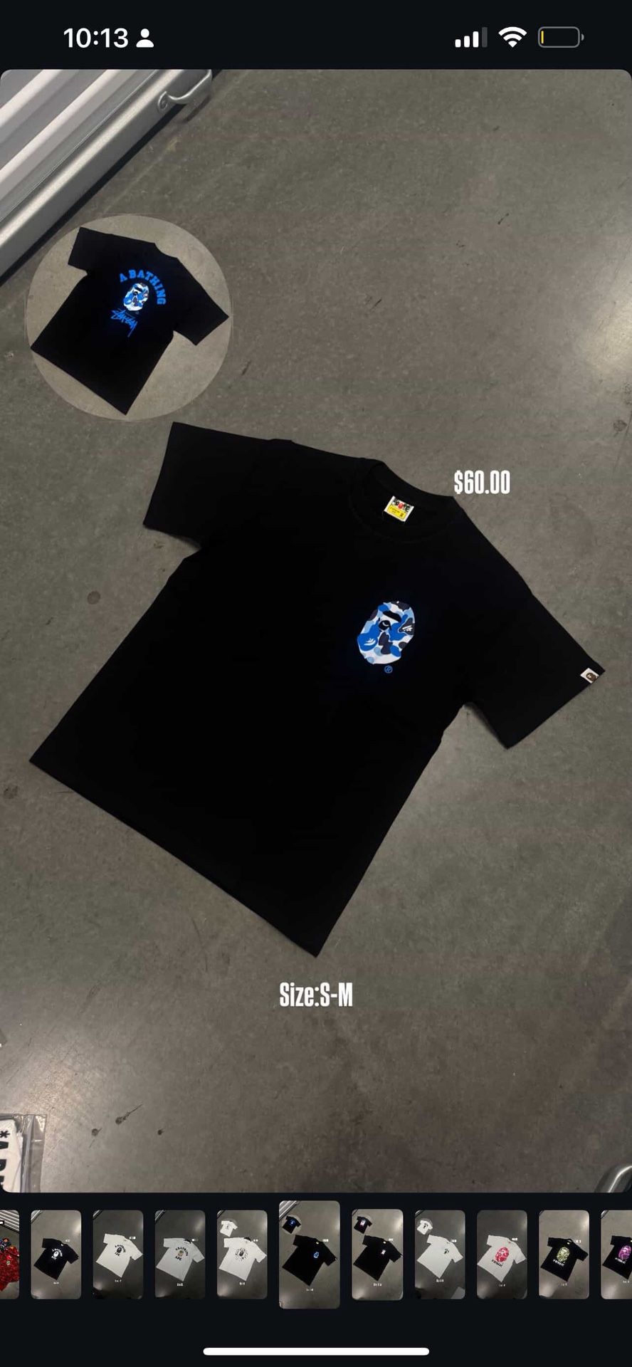 Blue Bape Shirt