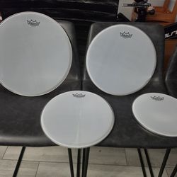 Remo Coated Drum Heads / Covers Set - 4-Pack