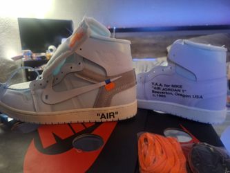 Jordan 1 Muslim off white