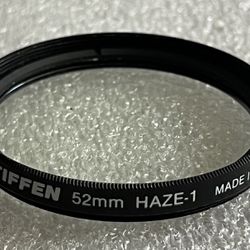Tiffen 52mm Filter Haze-1 Made In USA  