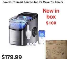 New in box GoveeLife Smart Countertop Ice Maker 1s, Cooler 3 size ice make $100 firm cash only pick up east Palmdale