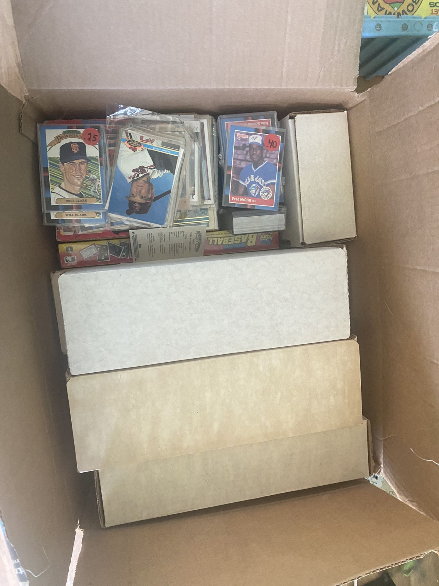 Baseball Cards 1980’s And 1990’s