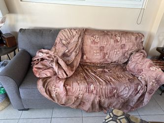 sofa And loveseat with cover used very good condition