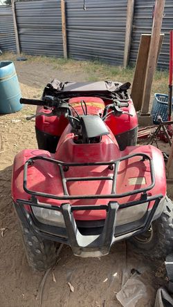 Red Honda ATV Four Wheeler