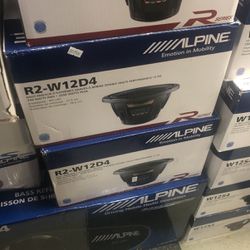 Alpine R2-w12d4 On Sale Today For 239.99