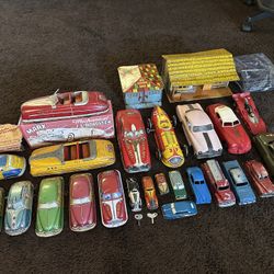 1950s Windup Toy Cars 