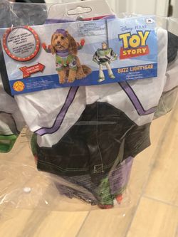 Buzz Lightyear Dog Costume Medium