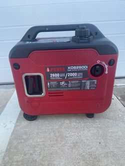 XOS2600i - 2600 Watt Inverter Generator