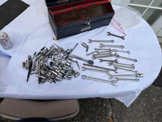 Buddy Toolbox With A Bunch Of Wrenches Craftsmen And More