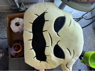 oogie boogie halloween pillow