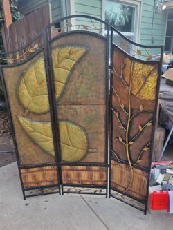Wrought Iron Room Divider