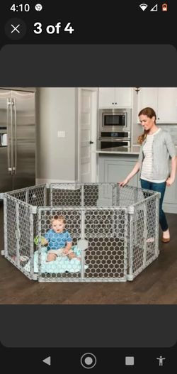 REGALO PLAY YARD SAFETY GATE 2in 1 - 192in  BABY PETS