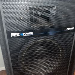 Mtx power hotsell loudspeakers p215h