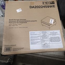 (2) Brand New Matching Ottomans