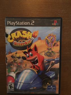 Sony PlayStation ps2 crash nitro kart
