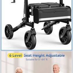 brand new Walkers for Seniors with Seat