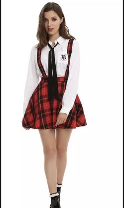 NEW Harry Potter Gryffindor School Skirt  Junior’s Size SM Small Medium  The Flat Waist Measurement Is 13.5”