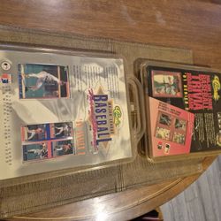 Two classic major league baseball trivia board games