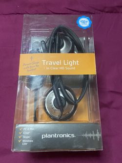 $20 Plantronics Headset W/mic