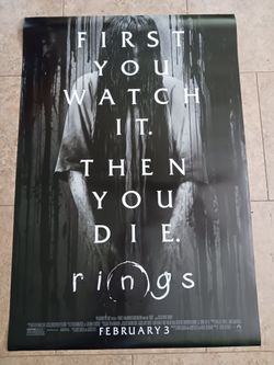 Rings - Movie Poster With Matilda Lutz as Julia - Advance