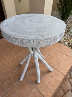 Wood Accent Twig Table.