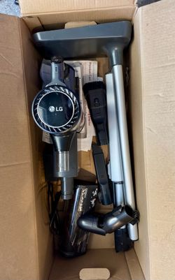 LG CordZero Cordless Stick Vacuum, Lightweight with Powerful Suction for Hard Floors, Carpets & Furniture, up to 100min Runtime, A916BM Matte Black