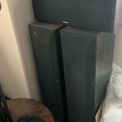 Polk Audio 5 Speaker Set! 