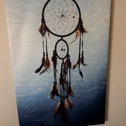 Beautiful dreamcatcher wall art canvas