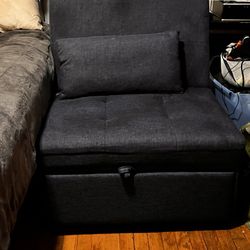 Navy Blue Chair Sleeper