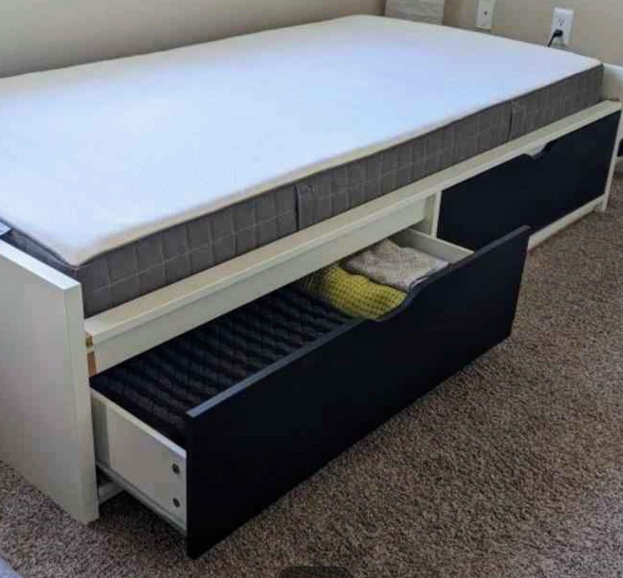 Ikea Storage Bed With Drawers Twin