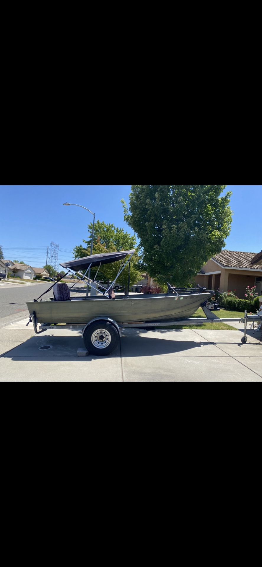 15 Ft Gregor Alluminum Boat 