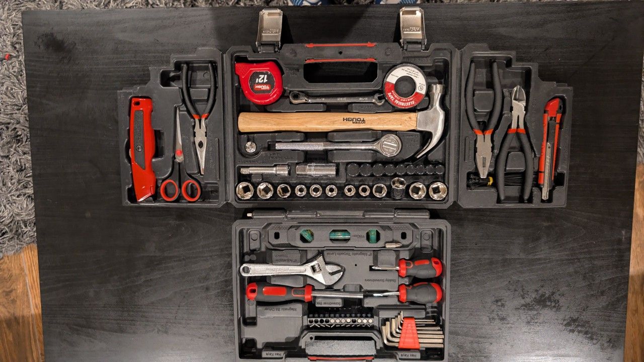 Hyper Tough Home Toolset  - 18 Pieces 