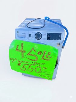 GE Front-Load Washer and Dryer Set