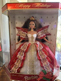 1997 SPECIAL EDITION GREEN EYES HOLIDAY BARBIE