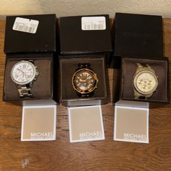 Michael KORS Watches 100% Authentic $50 Each