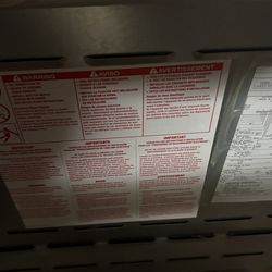 Frigidaire fusion top oven