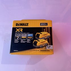 Dewalt 20V power stack 2 battery for 100