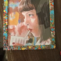 Pulp Fiction Original Art Prints. Handmade Picture Frames! 