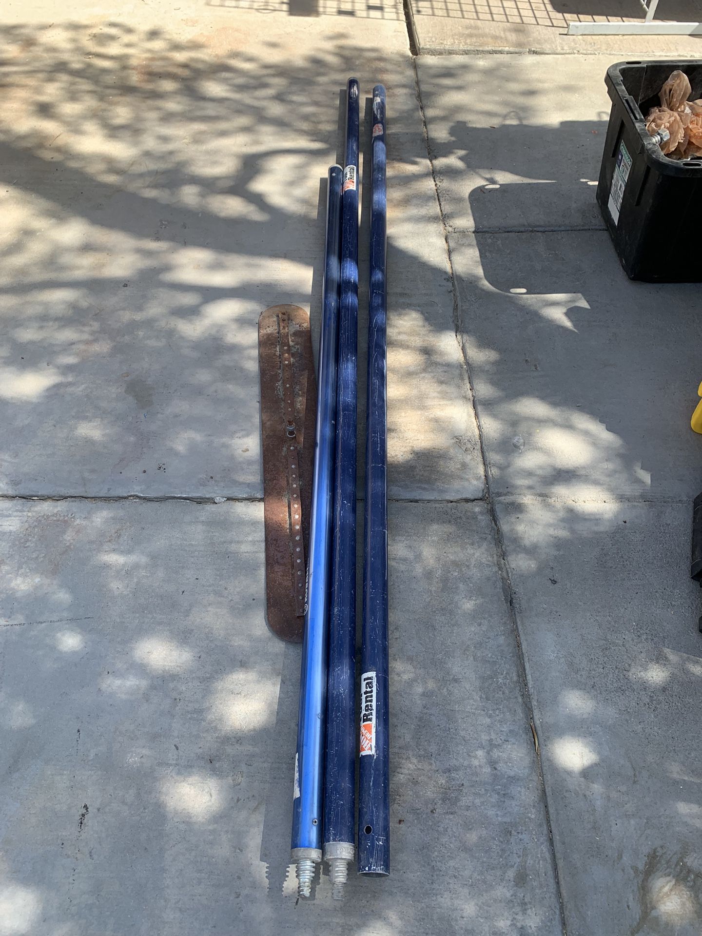 Concrete Finishing Poles 