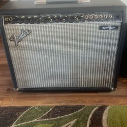 Fender Acoustic Elec Guitar And fender Princeton Chorus Amp