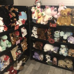 FAO Schwarz Plush Dolls New With Tags !