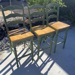 3  Stool chairs high top
