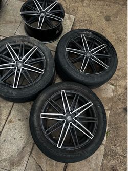3 good rims tires no good