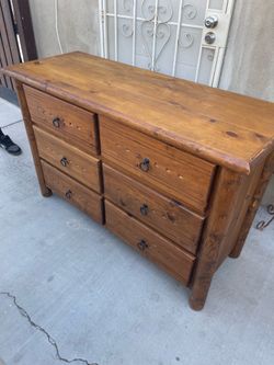 Dresser and 1 night stand