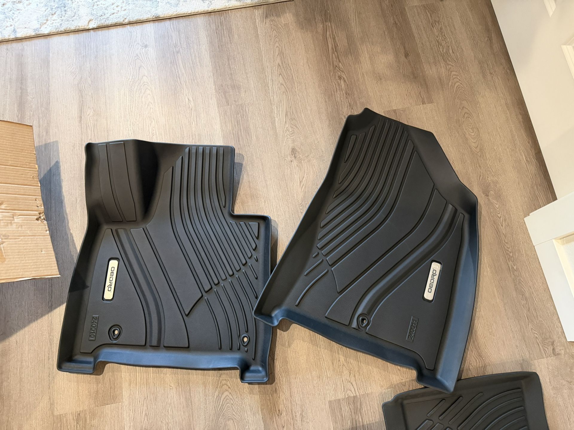 OEDRO Custom Floor Mats for 2024–2026 Hyundai Santa Fe Hybrid (7-Seat)